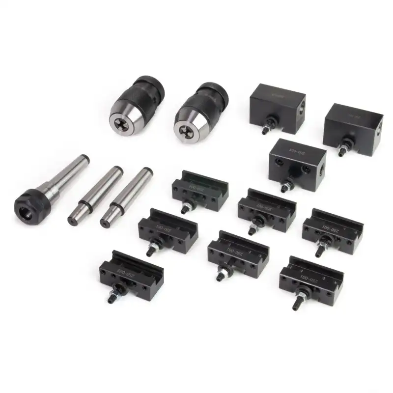 【Machuka】 OCハンドル＋ICRセット Tormach Lathe Upgrade - 0XA Tool Holder Kit for 8L - SKU 50929