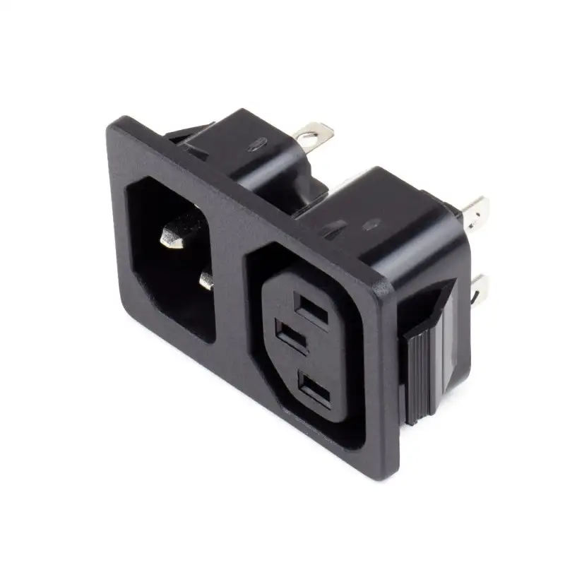 52738 - xsTECH Router C13/C14 IEC connector