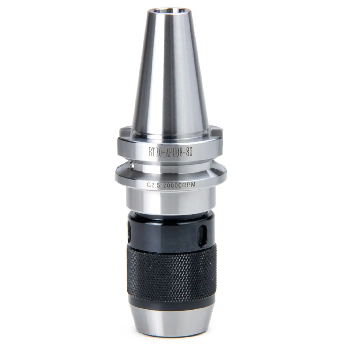 Tormach Toolholding - BT30 Tool Holder, Drill Chuck 8mm, 80mm