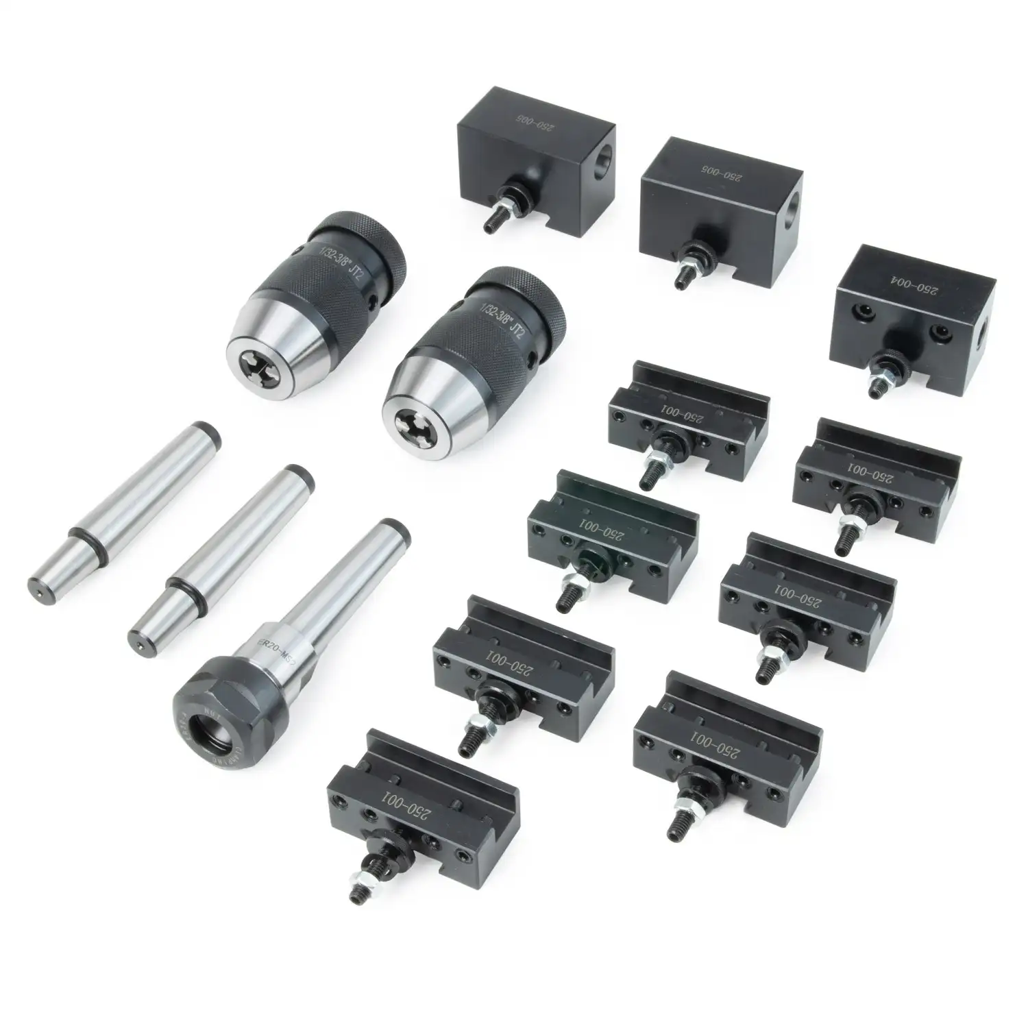 Tormach Lathe Upgrade - 0XA Tool Holder Kit for 8L - SKU 50929